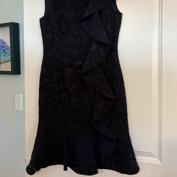 BCBG MAX AZRIA Navy Cocktail Dress - Picture 2 of 4